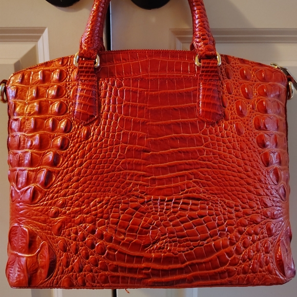 Brahmin Elegant Lava Duxbury Satchel - Picture 2 of 3